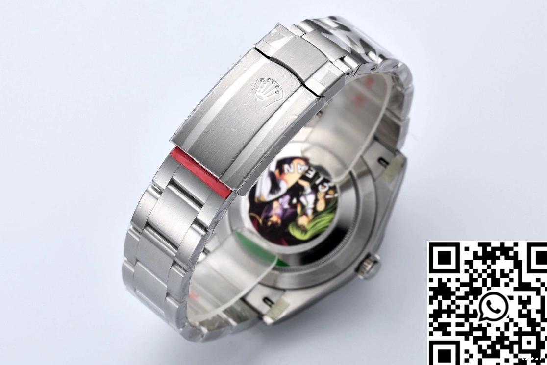 Dial M126000-0007 Factory Rolex Clean Oyster 41MM Red Perpetual 1211